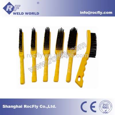 Plastic Handle Stainless Steel Wire Brush