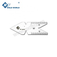 WG-24RGA Stainless Steel Welding Center Rib Gauge in Welding Inspection 55 Degree