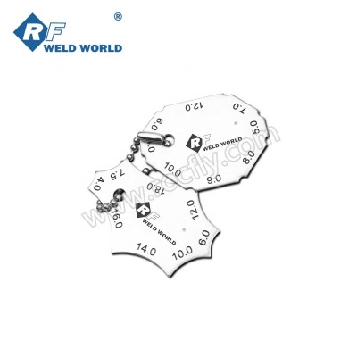 WG-21PFGA 2 Piece Pocket Fillet Weld Gauge