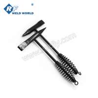 American Type Spring Handle Welding Chipping Hammer 300g 500g