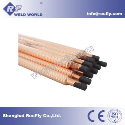 Copper Coated Jointed Gouging Rod Carbons Graphite Electrode