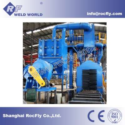 H shaped Steel Automatic Shot Blasting Machine